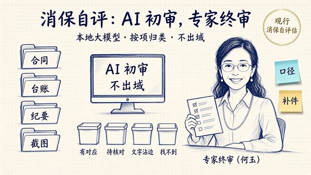 消保自评审核系统来了：AI 初审，专家终审